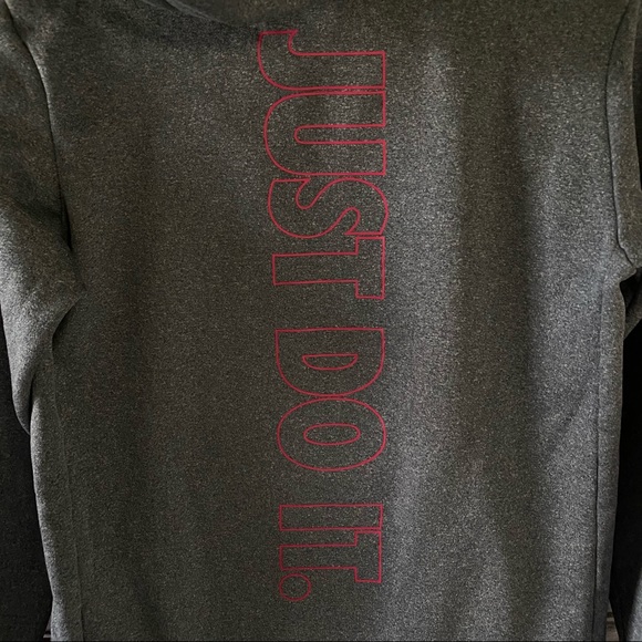 Nike Dri-Fit Just Do It Hooded Sweatshirt Size XS - Picture 6 of 8
